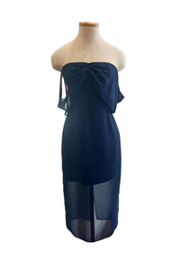 Amanda Uprichard - Darien Off-the-shoulder Midi-dress