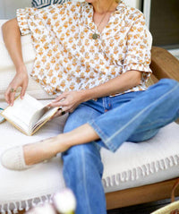 Emerson Fry - Mandarin Collar Top