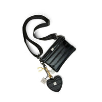 THINK ROYLN Women's Luxe Heart Pouch in black 1 - women's bag - view 5