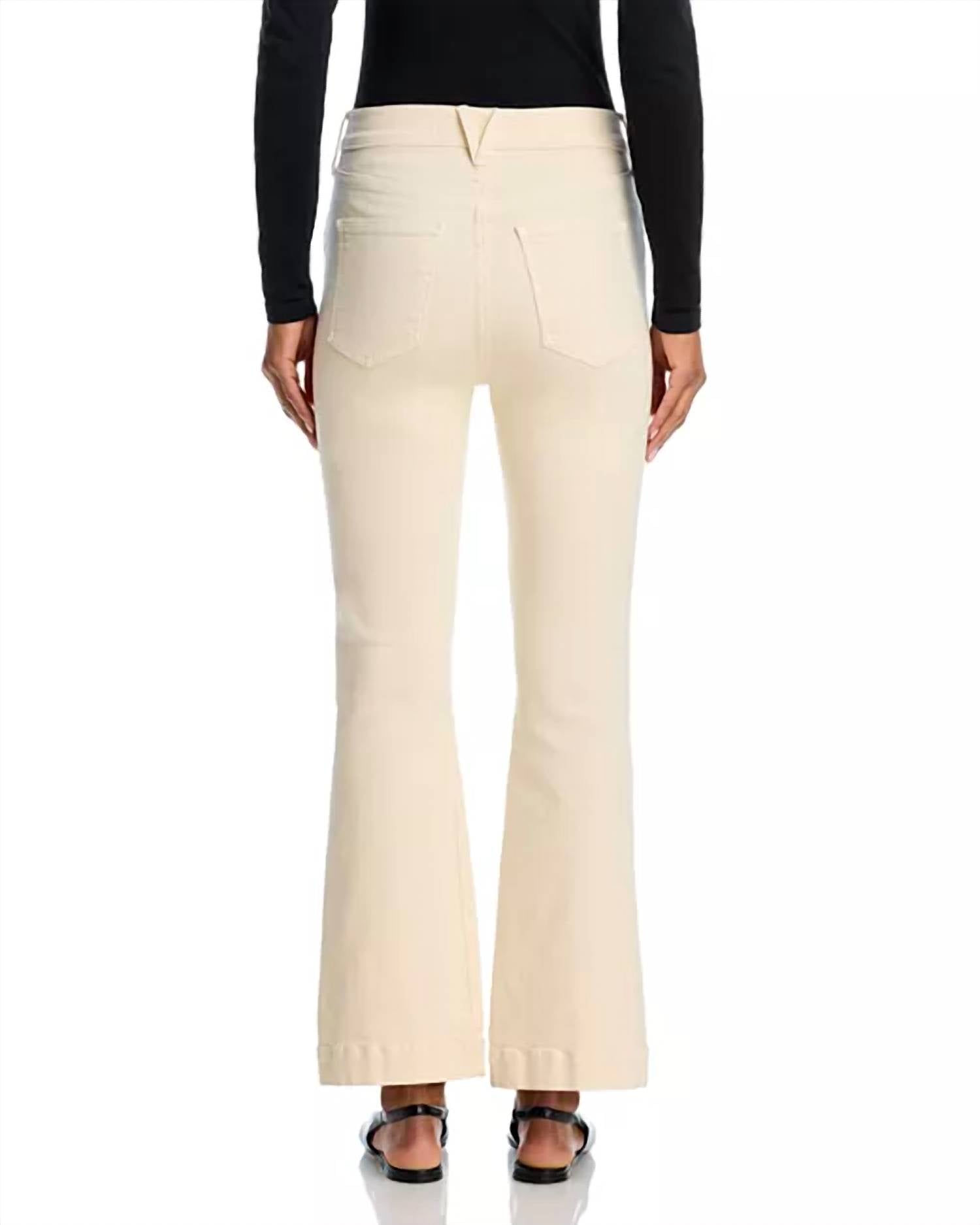 Veronica Beard - Carson High Rise Ankle Flare Jeans