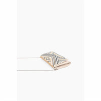 America & Beyond - Women's Hand Beaded Clutch