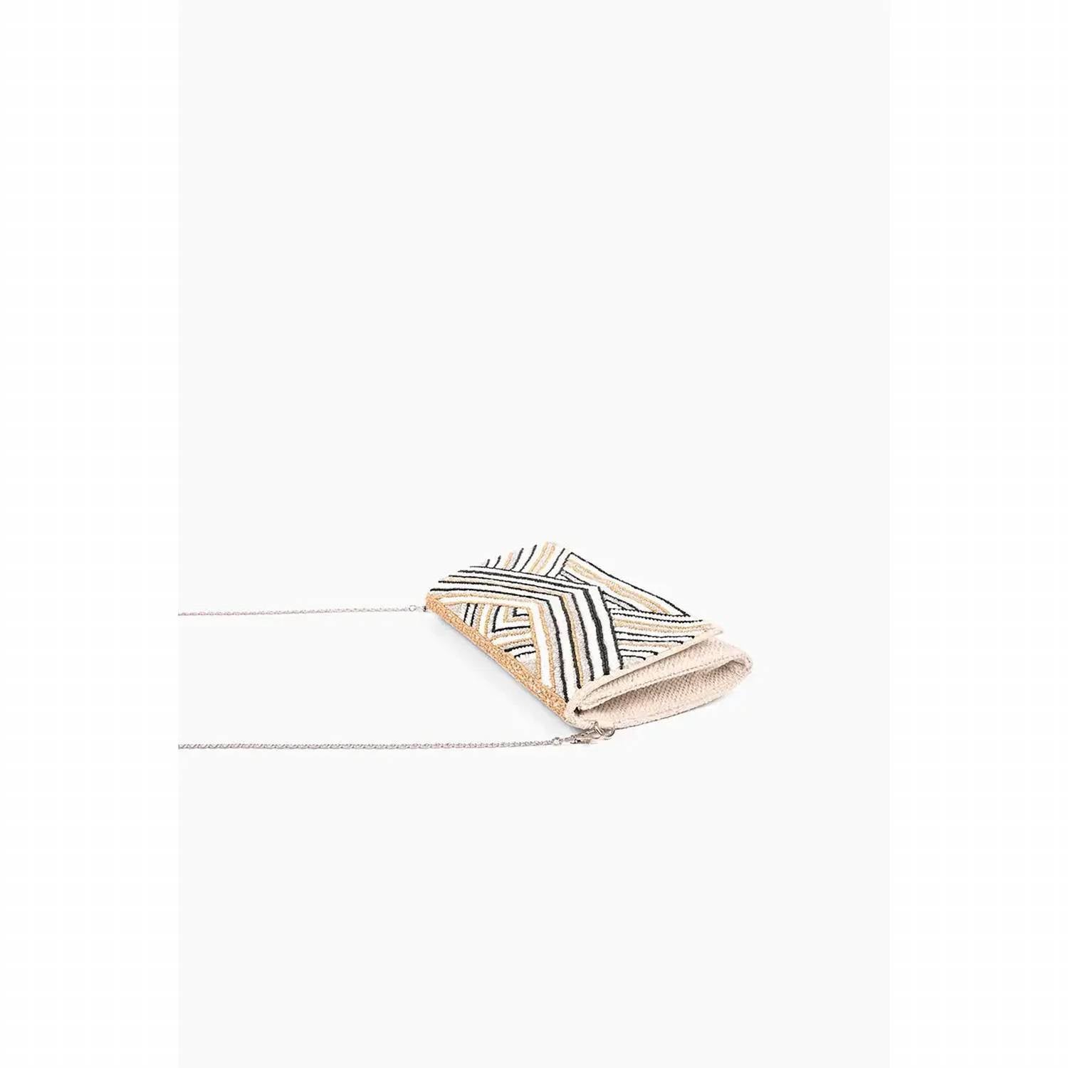 America & Beyond - Women's Hand Beaded Clutch