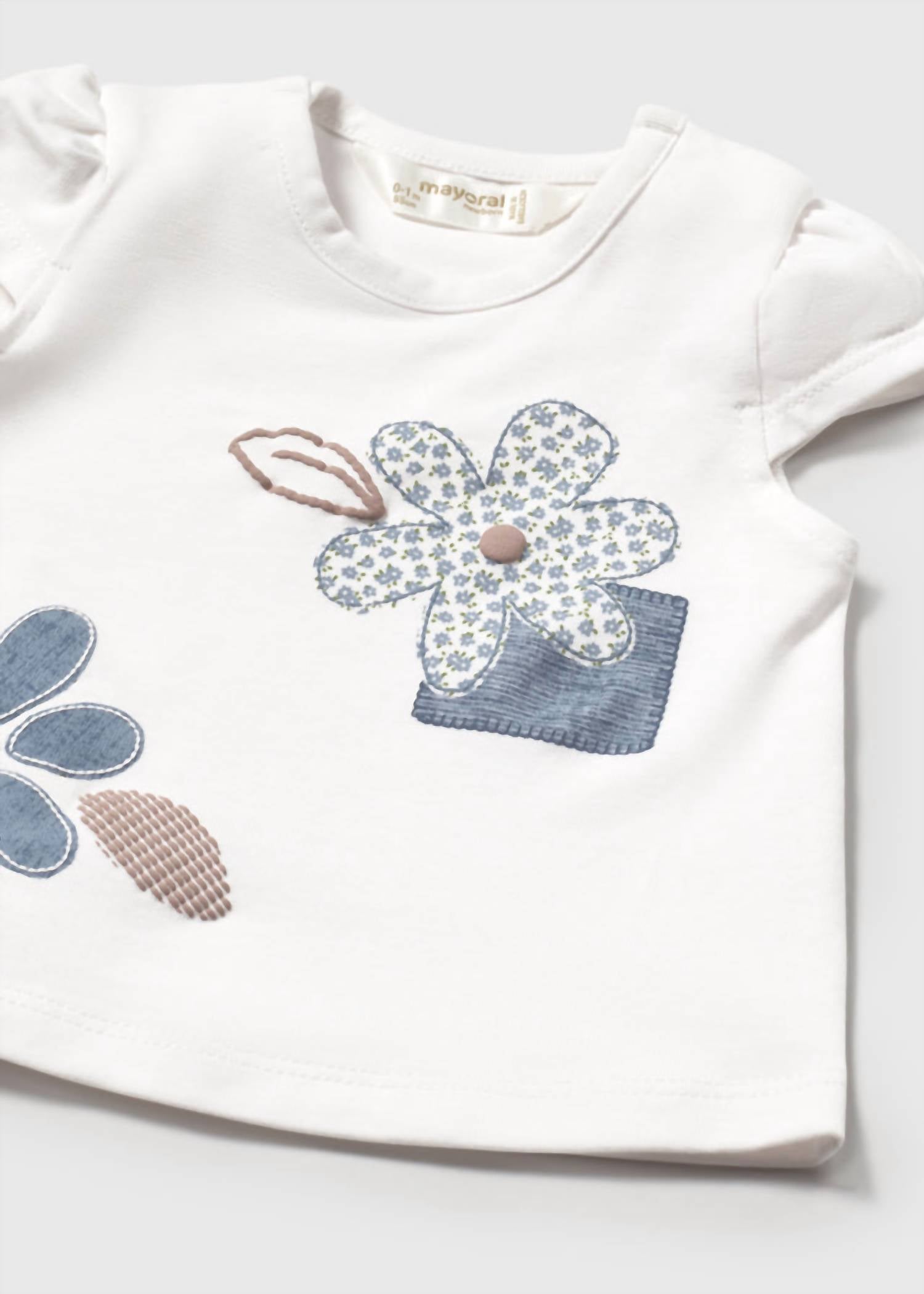 Mayoral - Boys' Floral Tee And Short Set