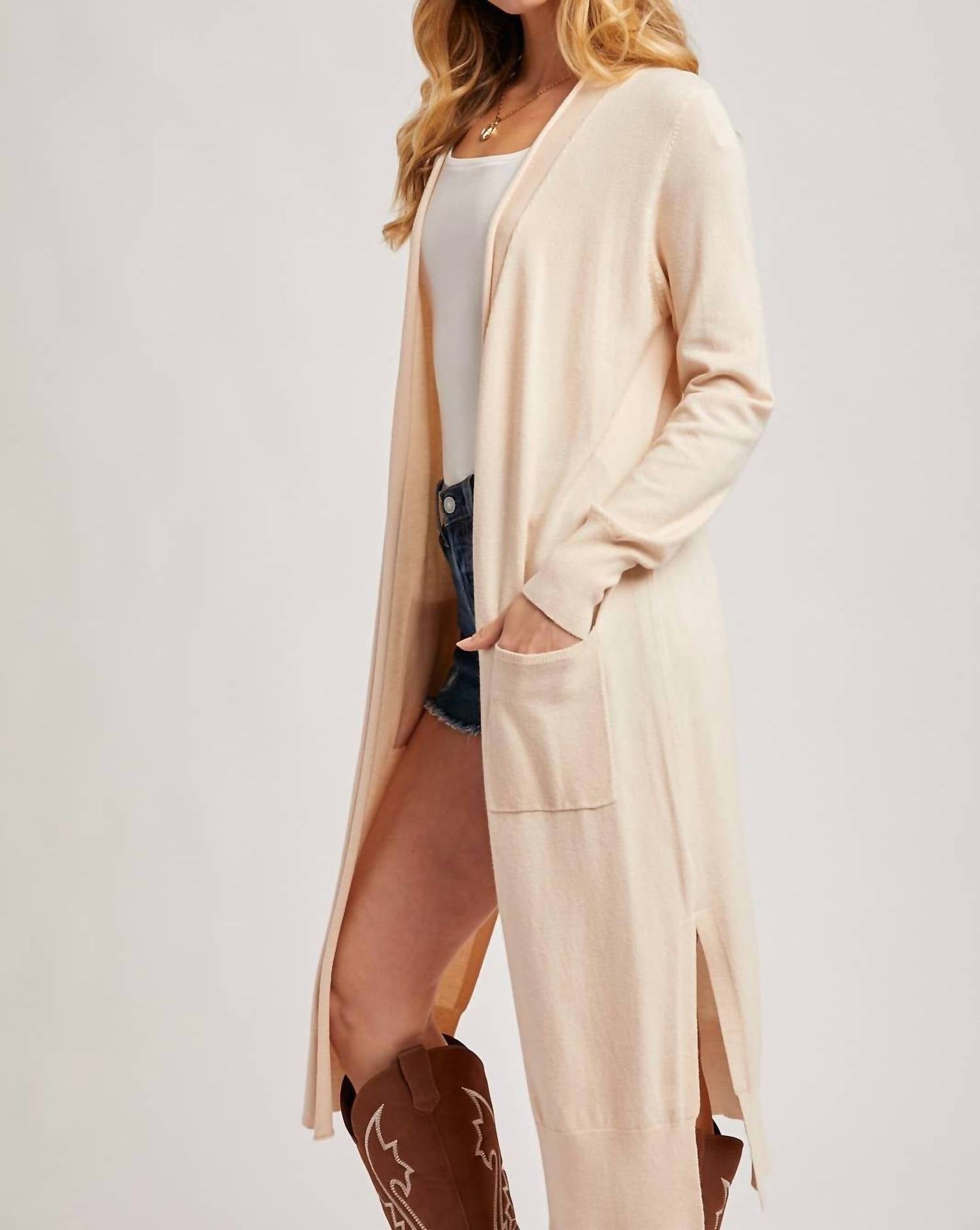 Bluivy - Ilona Duster Length Cardigan