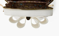 Like Dreams - Women's Mini Boxy Bow Vegan Crossbody Bag