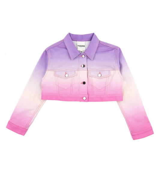 Theme - Girls Crosby Cropped Jacket