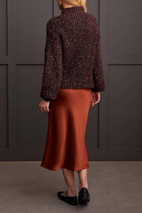 Tribal - Funnel Neck Oversize Sweater
