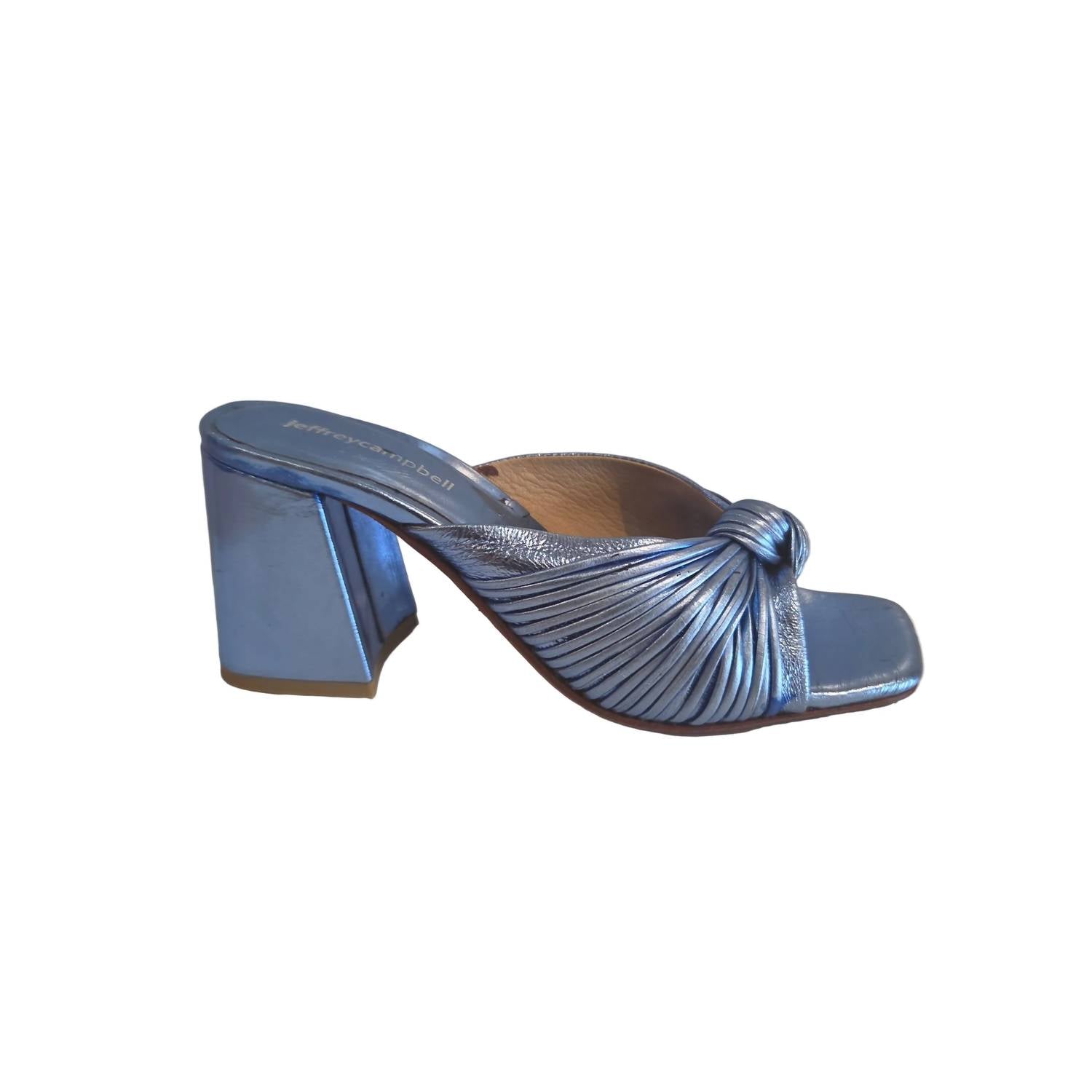 Jeffrey Campbell Women's Melonger Sandal in blue - women's sandal