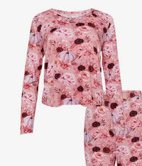 Posh Peanut - Women's Scoop Neck And Jogger Pajama Set