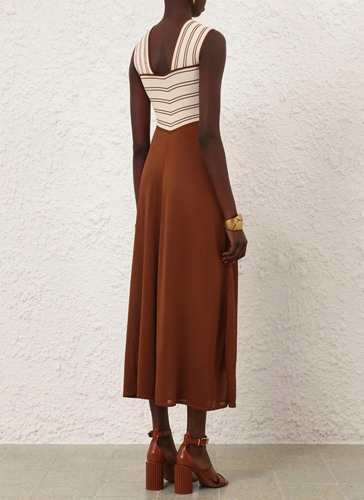 Zimmermann - Hypnotic Halter Dress