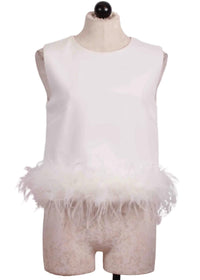 Jessie Liu - Feather Bottom Top
