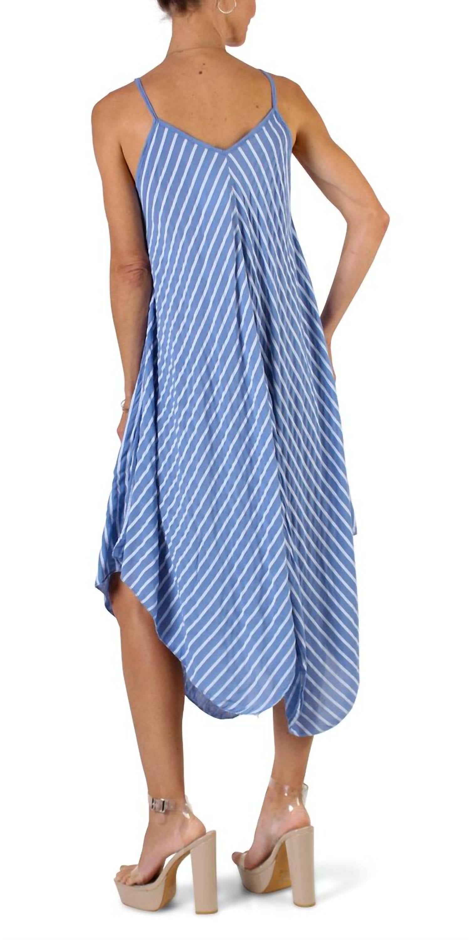 Gigi Moda - Il Lido Striped Midi Dress