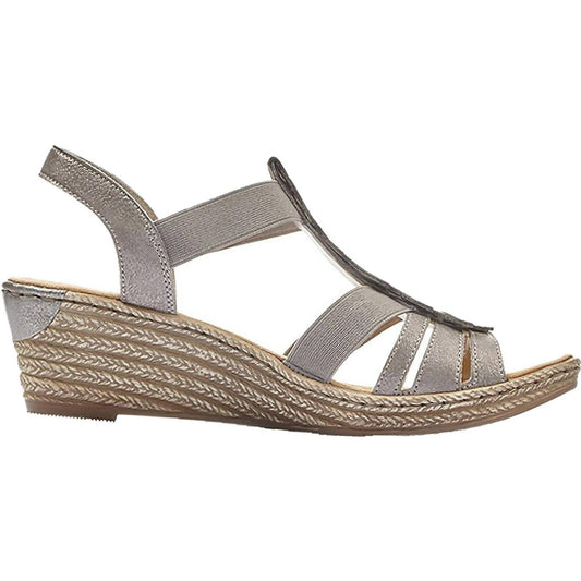 Rieker - Fanni Strappy Wedge Sandal - Medium Width