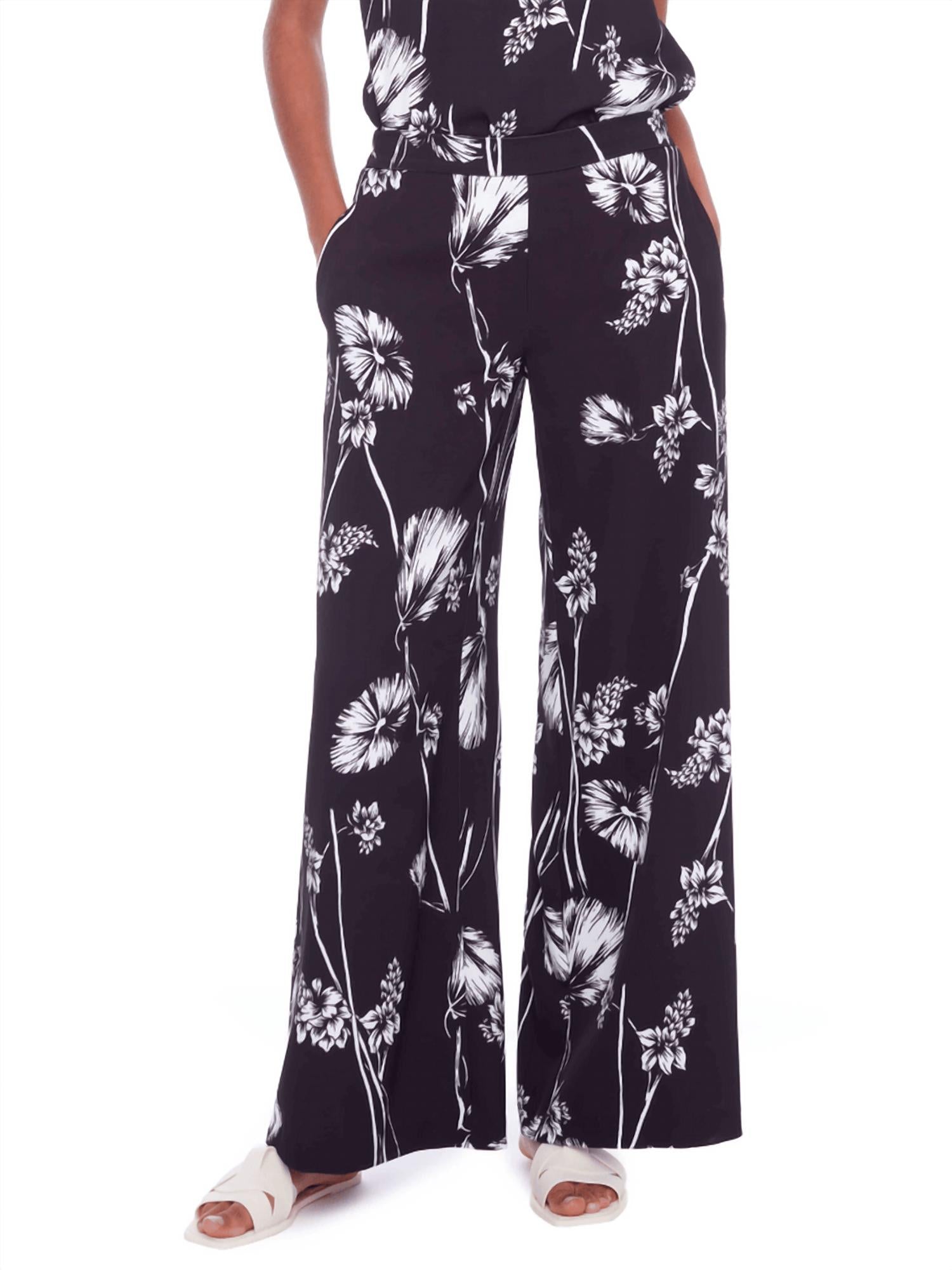 Up! - Wildflower Silk Pant