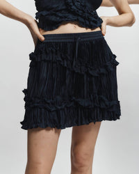 Saint Art - Grace Ruched Mini Skirt