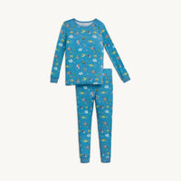 magnetic me Magnetic Pajama Set in good knight - kids' sleepwear - detail view