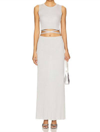 525 America - Spencer Lurex Maxi Skirt