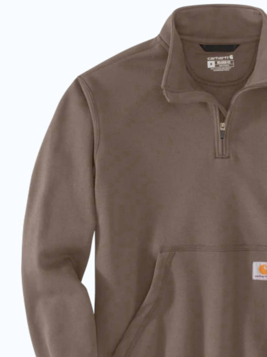Carhartt - Men's Loose Fit Midweight Quarter-zip Mock-neck Sweatshirt