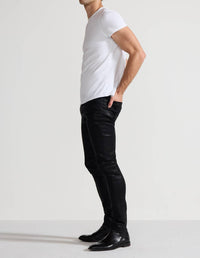 Monfrere - Preston Coated Denim Cargo Pants