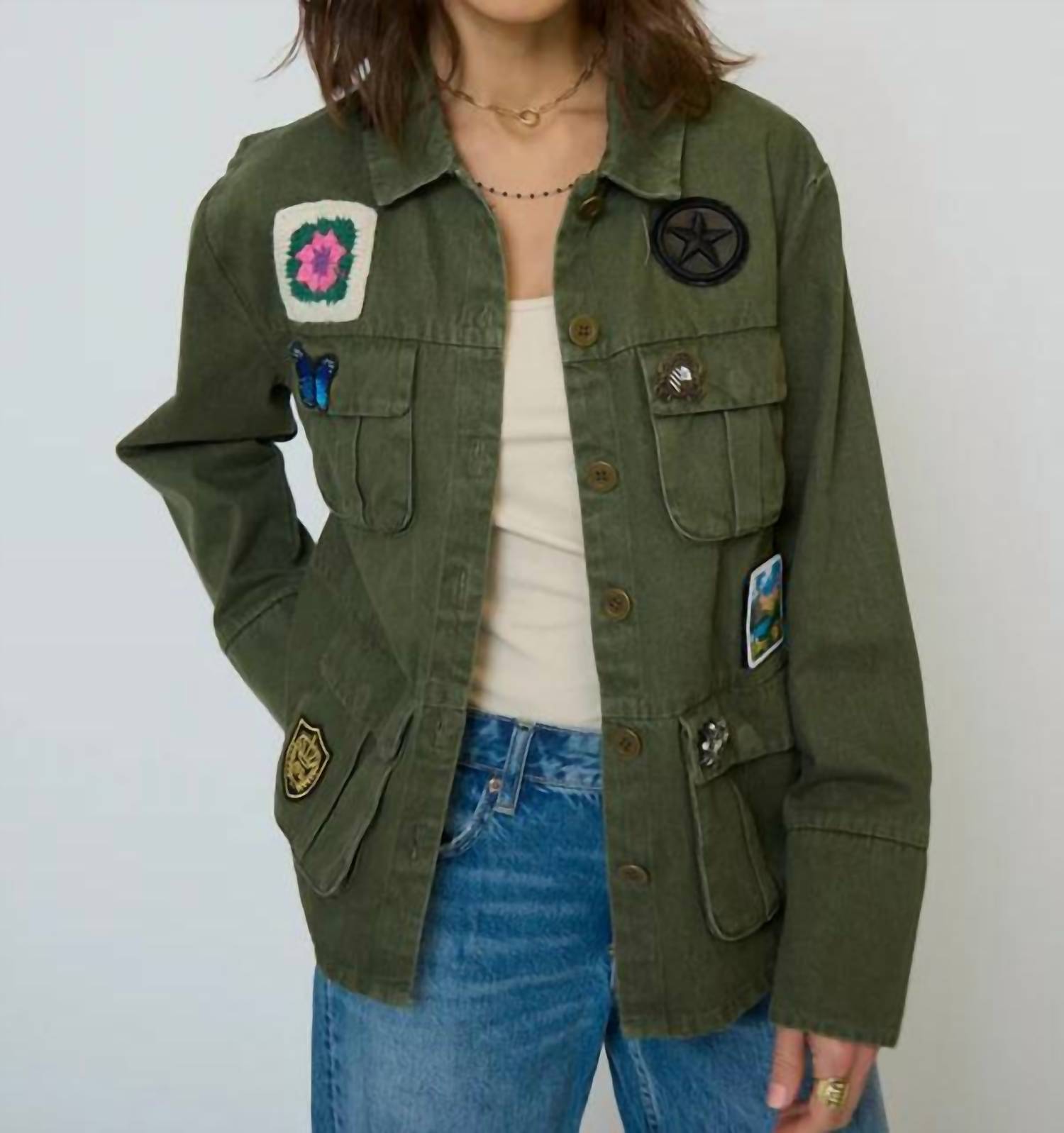 Central Park West - Brady Patch Shacket