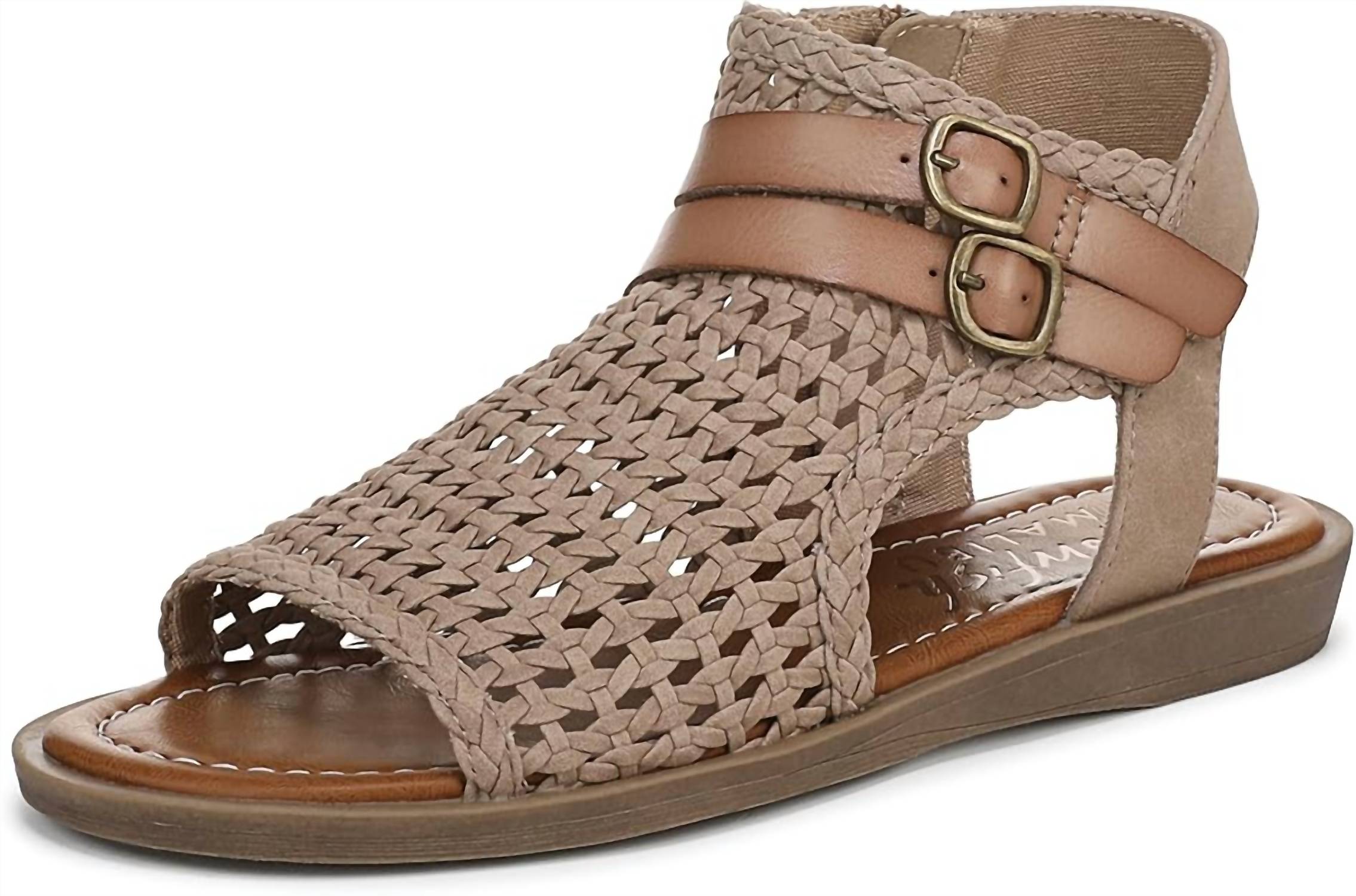 BLOWFISH Women's Dream Sandal in oak - women's sandal - detail view