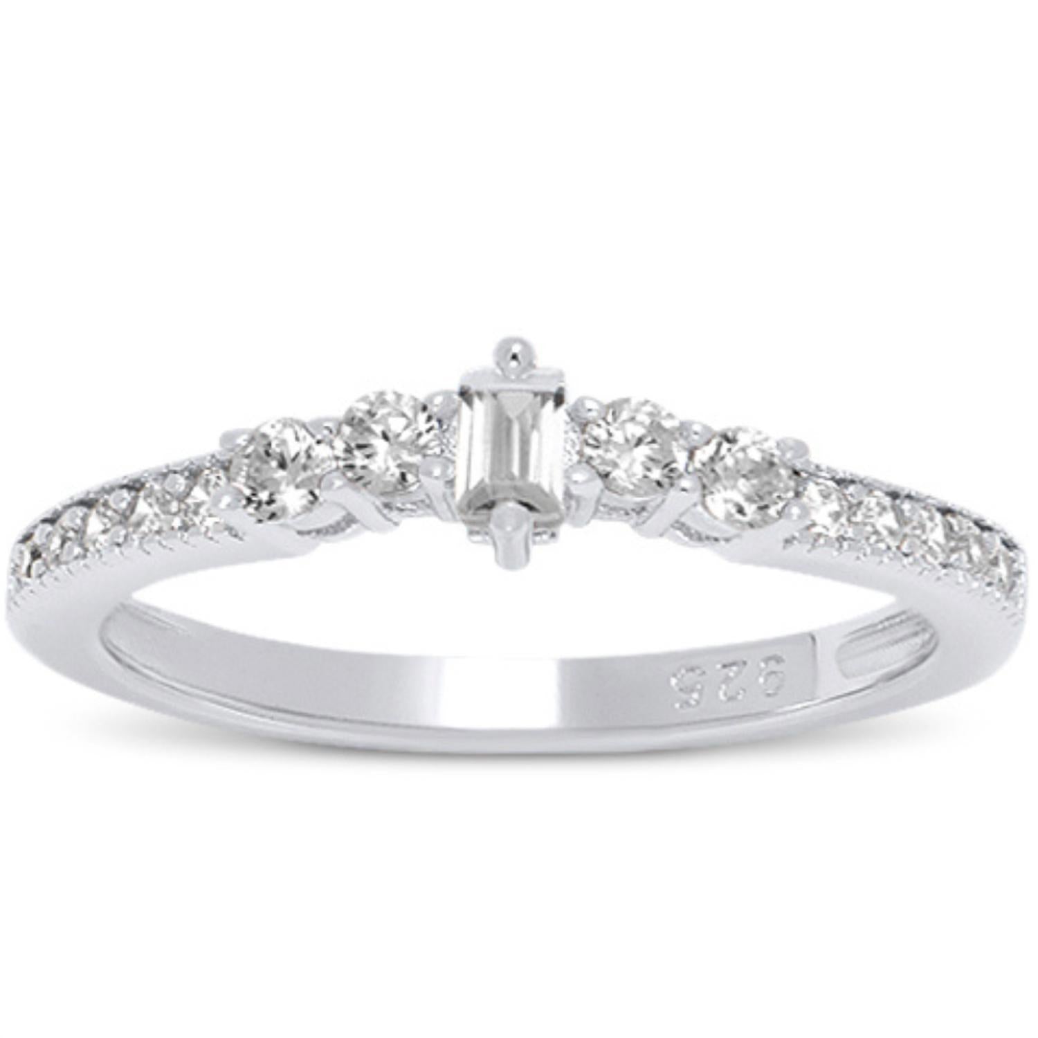 Starlette Women's Isabella Stackable Ring in silver - women's jewelry