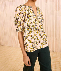 Ulla Johnson - Loli Short Sleeve Blouse