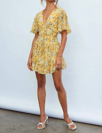 Saints + Secrets - SHORT SLEEVE MINI DRESS
