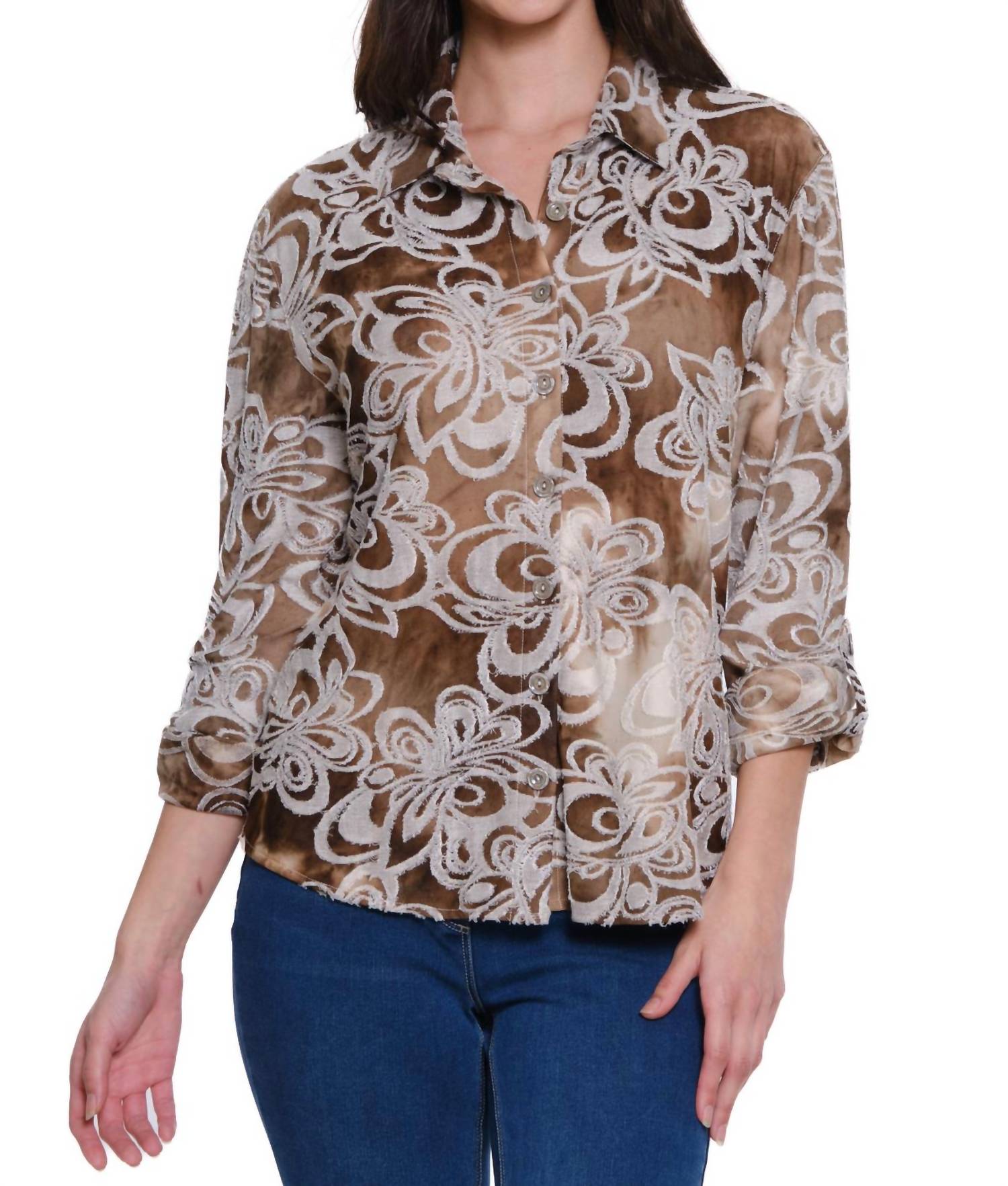 Multiples - Button Front Shirt