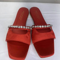 Beautiisoles By Robyn Shreiber - Women's Gemma Slide Satin Flat