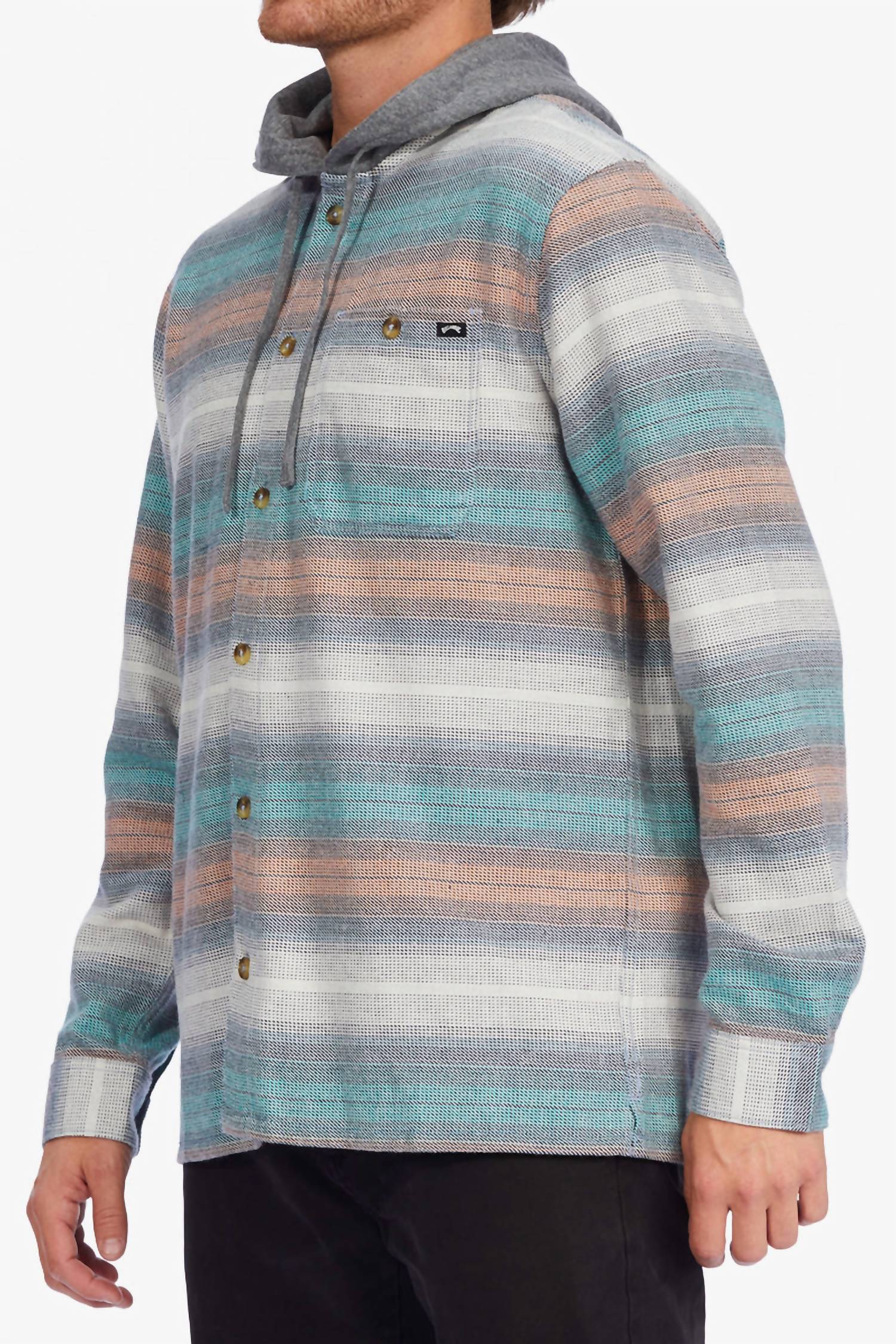 Billabong - Baja Hooded Flannel Shirt