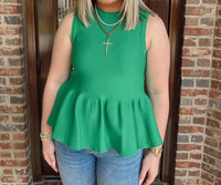 Entro - Peplum Top