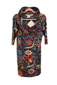 Gretchen Scott - WOMEN MAGIC CARPET RUFFNECK DRESS