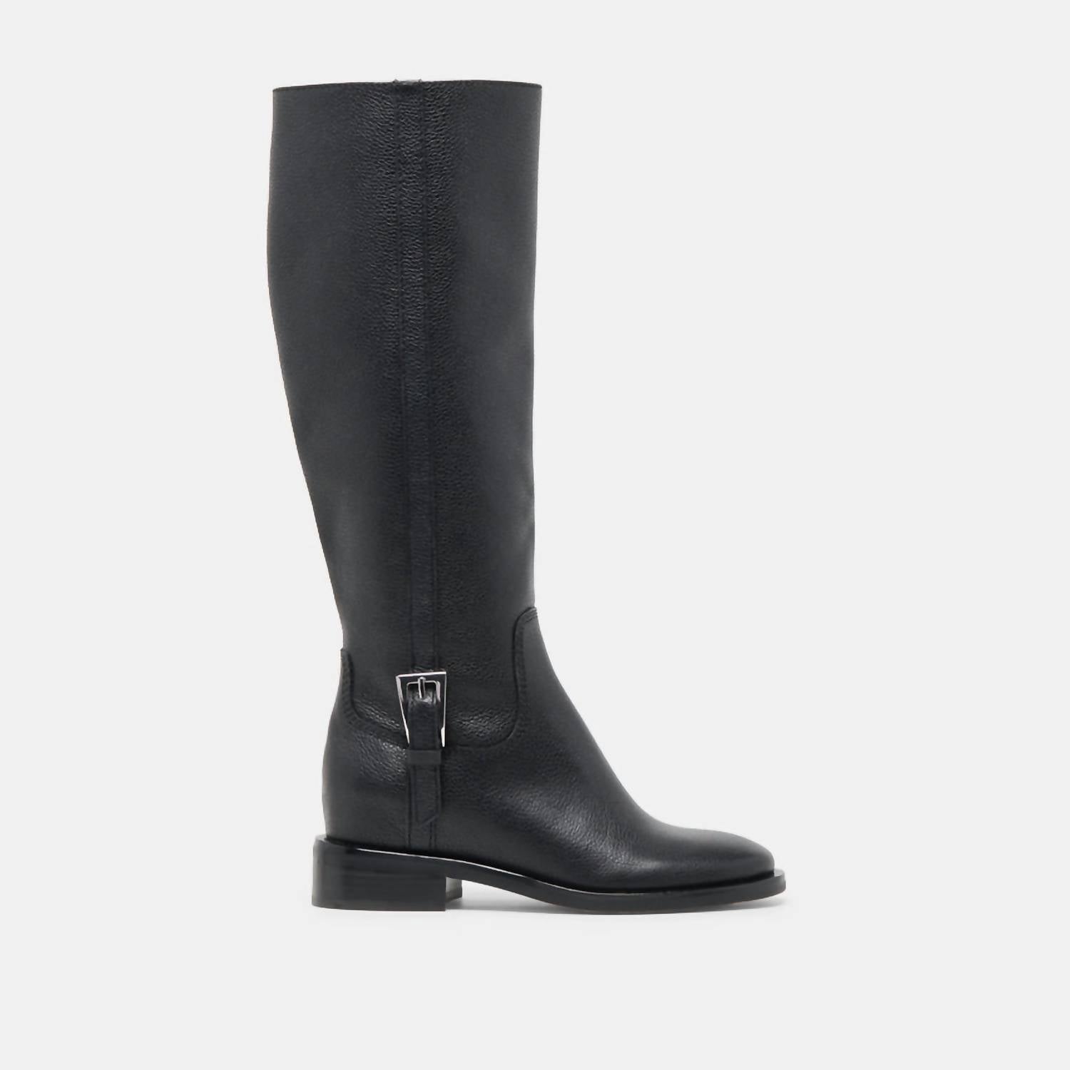 Dolce Vita Women's Kilian H2o Leather Boots in black - women's shoe