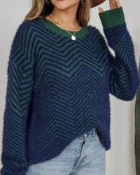Ninexis - Long sleeve striped pullover