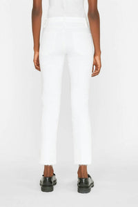 Frame - Le High Straight Cascade Raw Hem Jeans