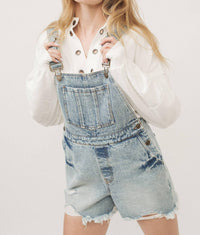 Aaron & Amber - Faith Overall Shorts