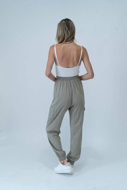 Six/Fifty - Women's Lindsey Cargo Jumpsuit