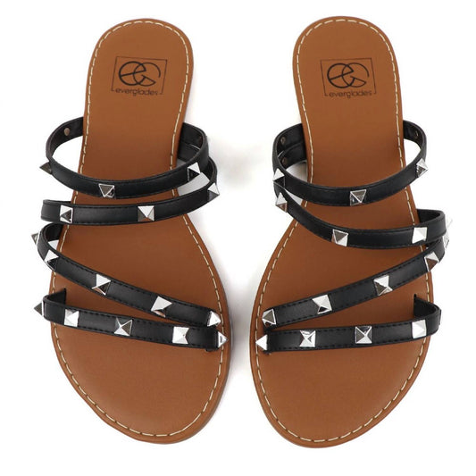 Mimi 12 Multi-strap Studded Sandals