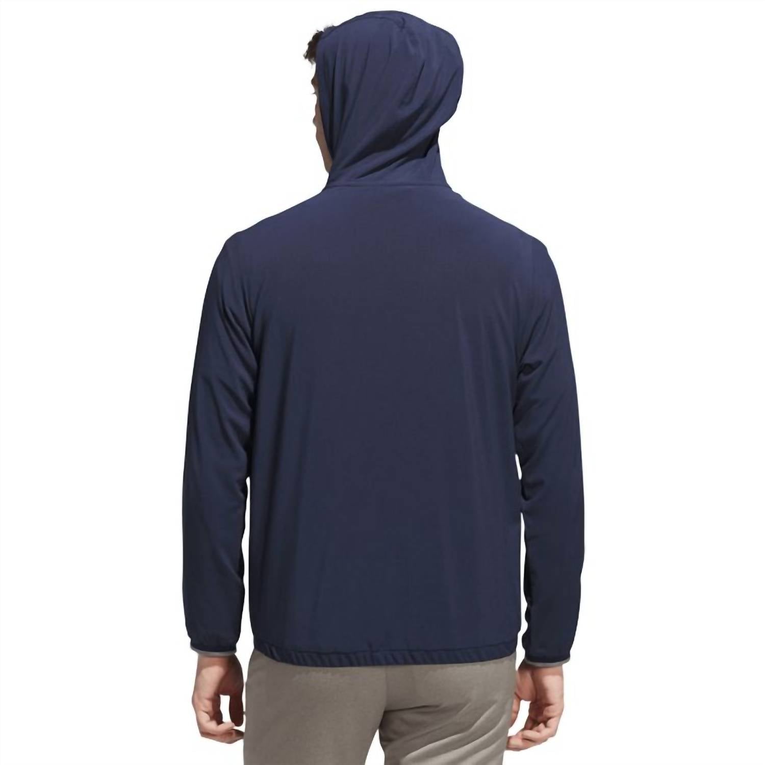 adidas Ultimate 365 Anorak Jacket in kb2870 collegiate navy - men's jacket - detail view