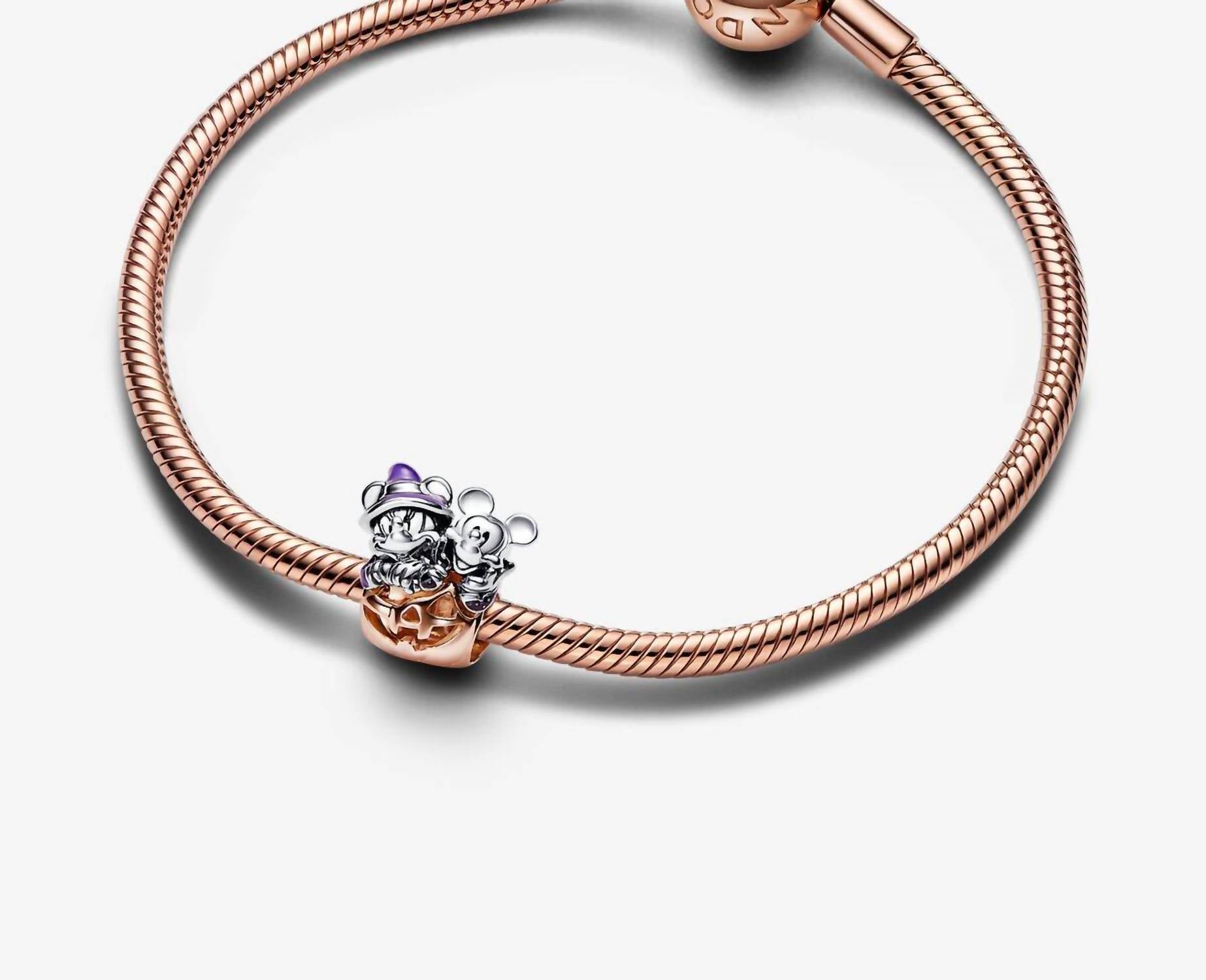 Pandora - Disney Mickey And Minnie Halloween Pumpkin Charm