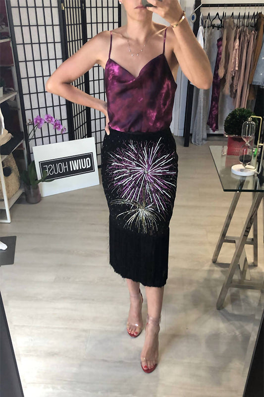 Romance Was Born - Fireworks Concerto Lace Skirt