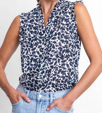 Go By Go Silk - Ruffle Me Up Blouse