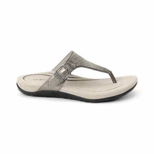 Aetrex - Women's Rae Sparkle Thong Sandal