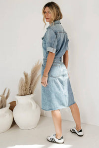 Hidden - Pixie Denim Dress