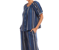 Karen Kane - Embroidered Short Sleeve Top