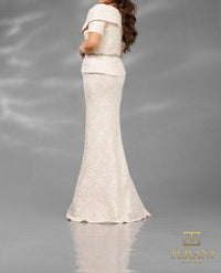 Terani Couture - Mother Of The Bride Off-shoulder Long Gown