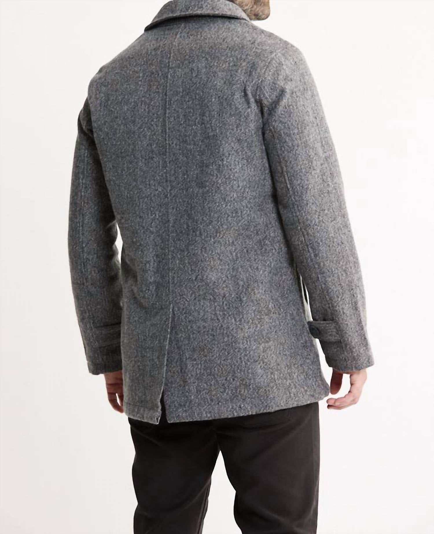 Jachs New York - Classic Lined Herringbone Coat