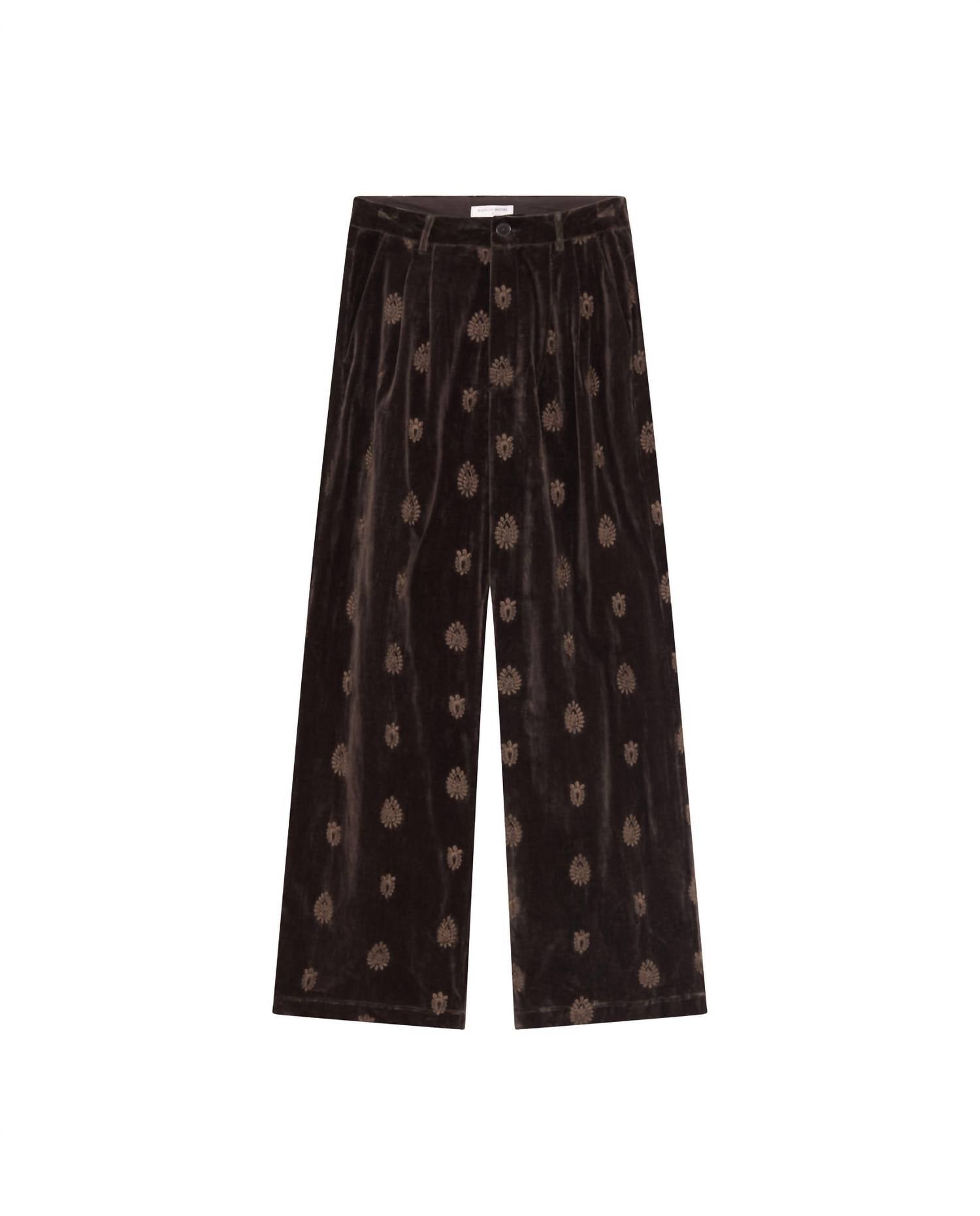 Maison Hotel - Velluto Paco Wide-leg Pant