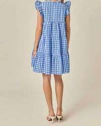 English Factory - Printed Babydoll Dress